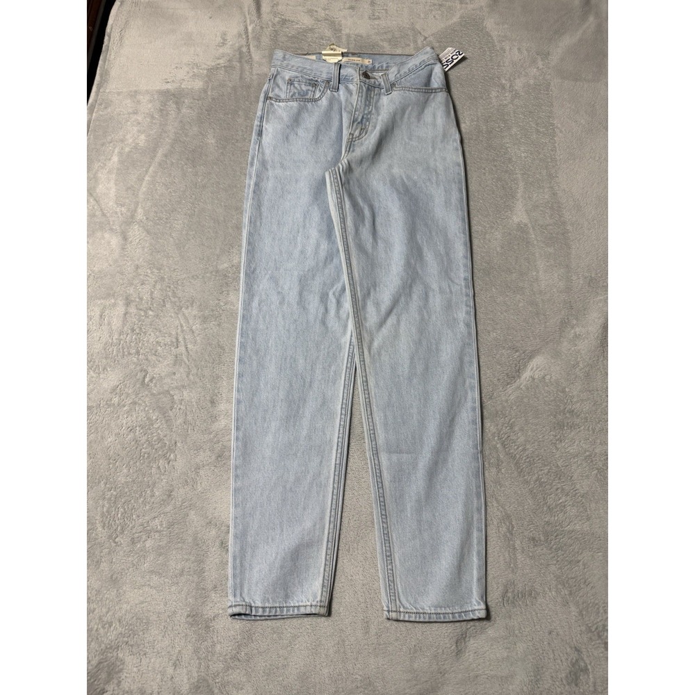 NWT Levis 80's Mom Jeans Womens 25 Light Wash  Denim Blue 25x29.5